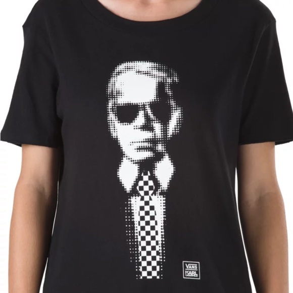 Vans Tops - VANS X KARL LAGERFELD BOYFRIEND TEE